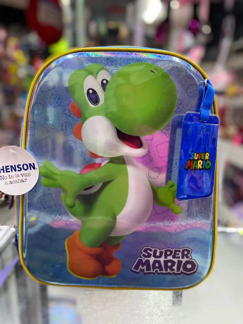Mochila kinder yoshi tornasol Chenson