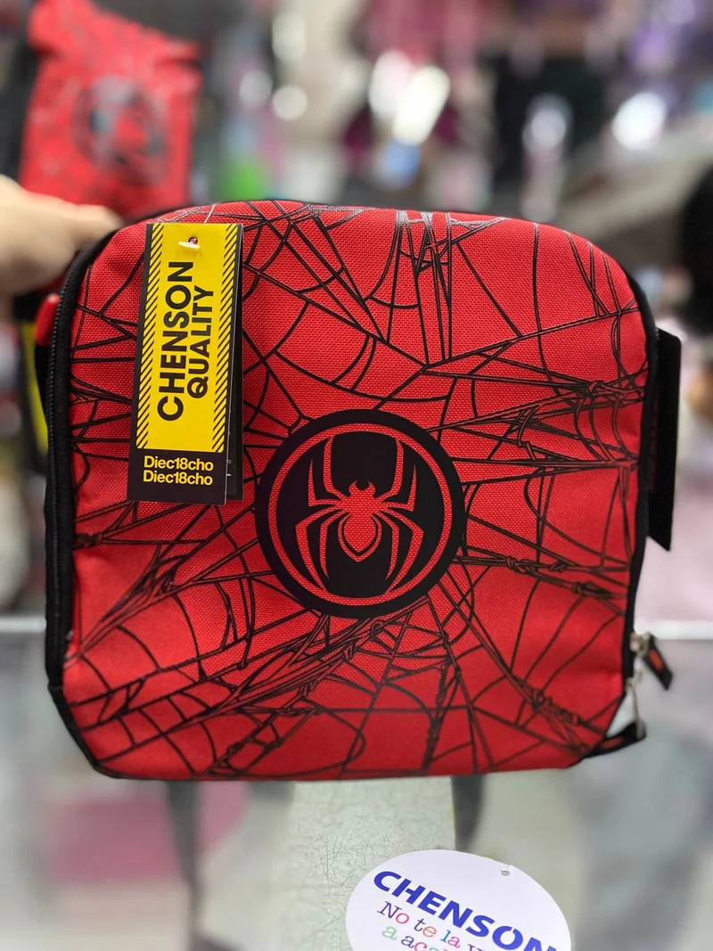Lonchera spiderman telaraña colors Chenson