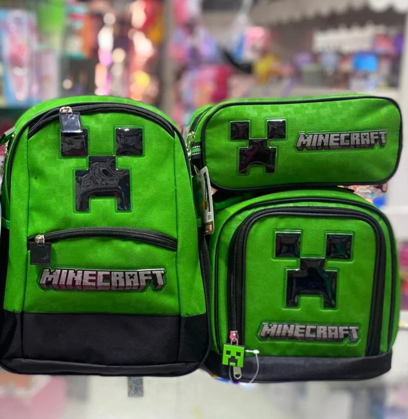 Combo kinder cara de Creeper Ruz