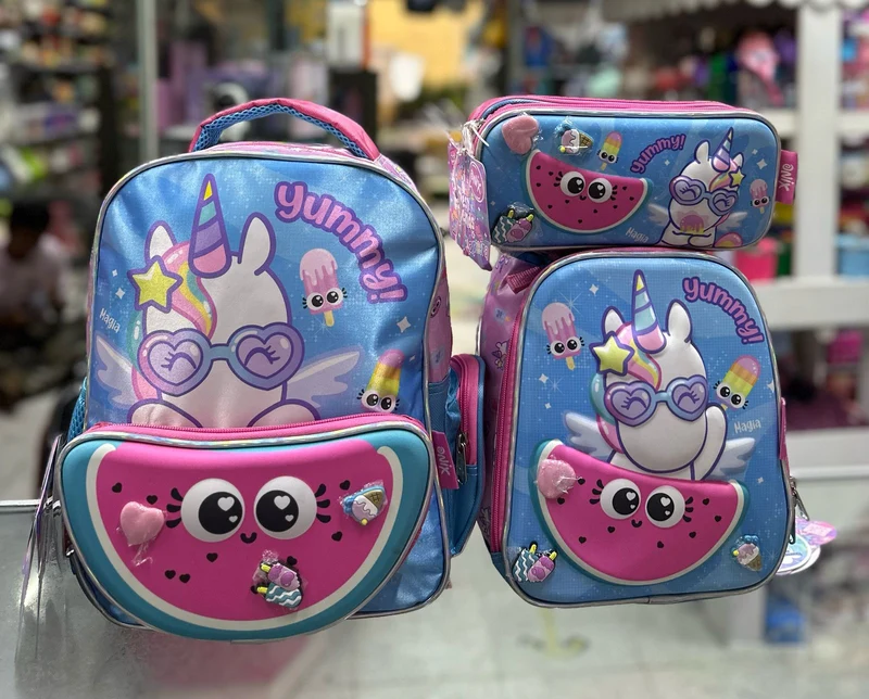 Combo kinder unicornio onix sandía Ruz