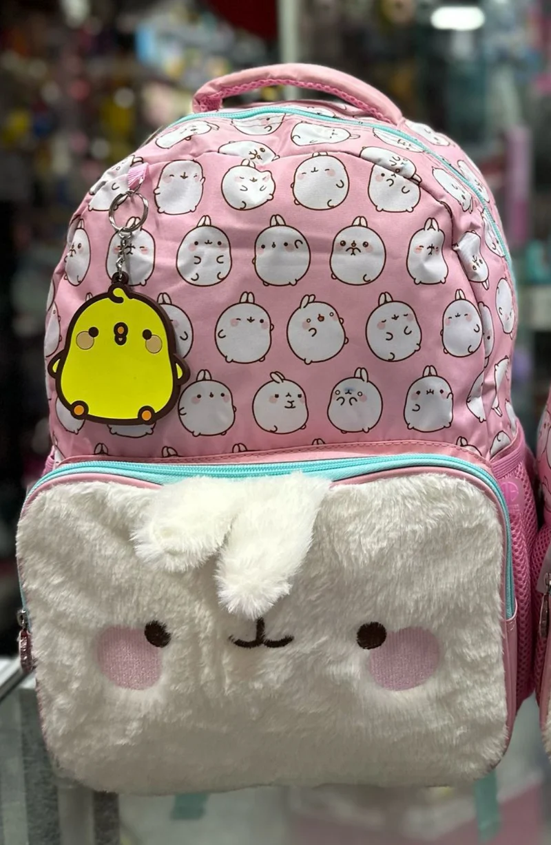 Mochila primaria moolang peluche american bags