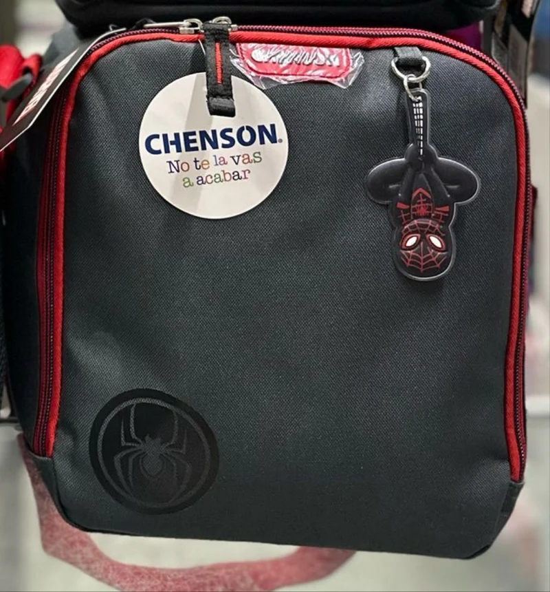 Lonchera juvenil Miles Morales llavero Chenson