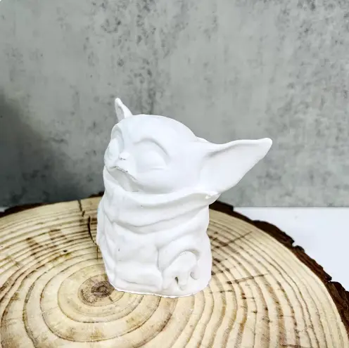 Baby Yoda / Star Wars / Guerra de las Galaxias (molde de silicona)