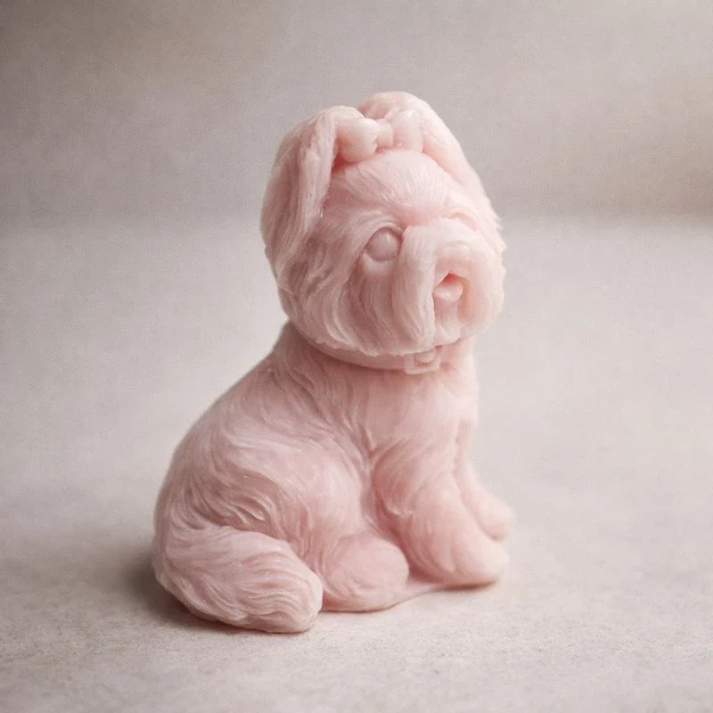 Perro Yorkshire (molde de silicona)
