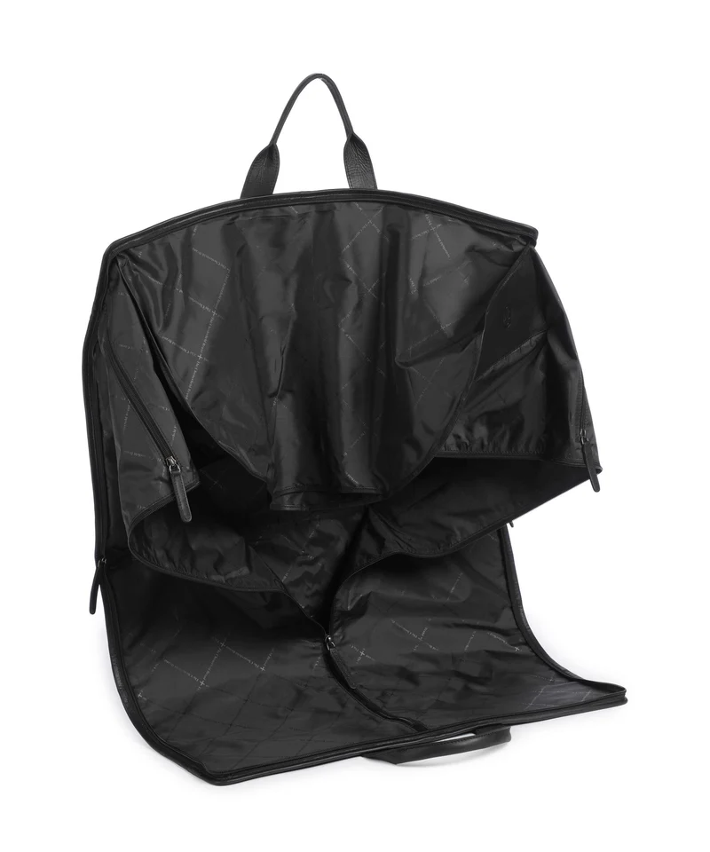 The Chesterfield Brand Wax Pull Up Cow Carson Portatrajes black