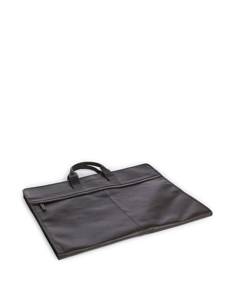 The Chesterfield Brand Wax Pull Up Cow Carson Portatrajes brown