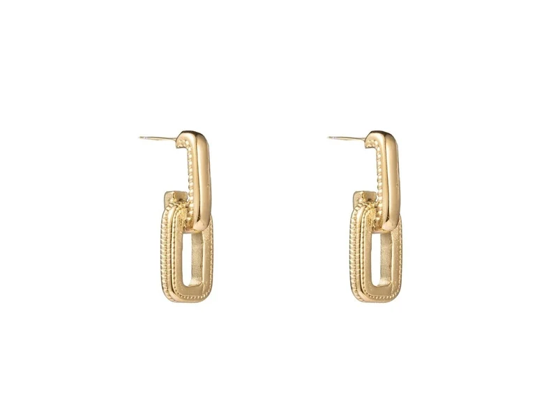 Day & Eve by Go Dutch Label Double Link Earrings