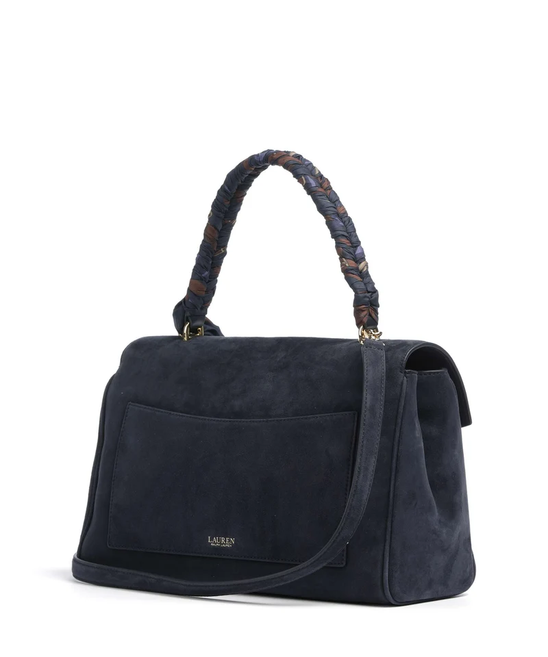 Lauren Ralph Lauren Farrah Medium Bolso de mano lauren navy/urban bltng/navy multi