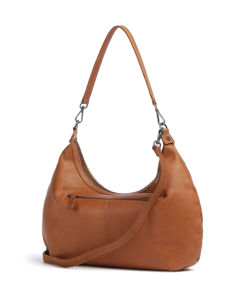 The Chesterfield Brand Wax Pull Up Cow Fierra Bolso de hobo cognac