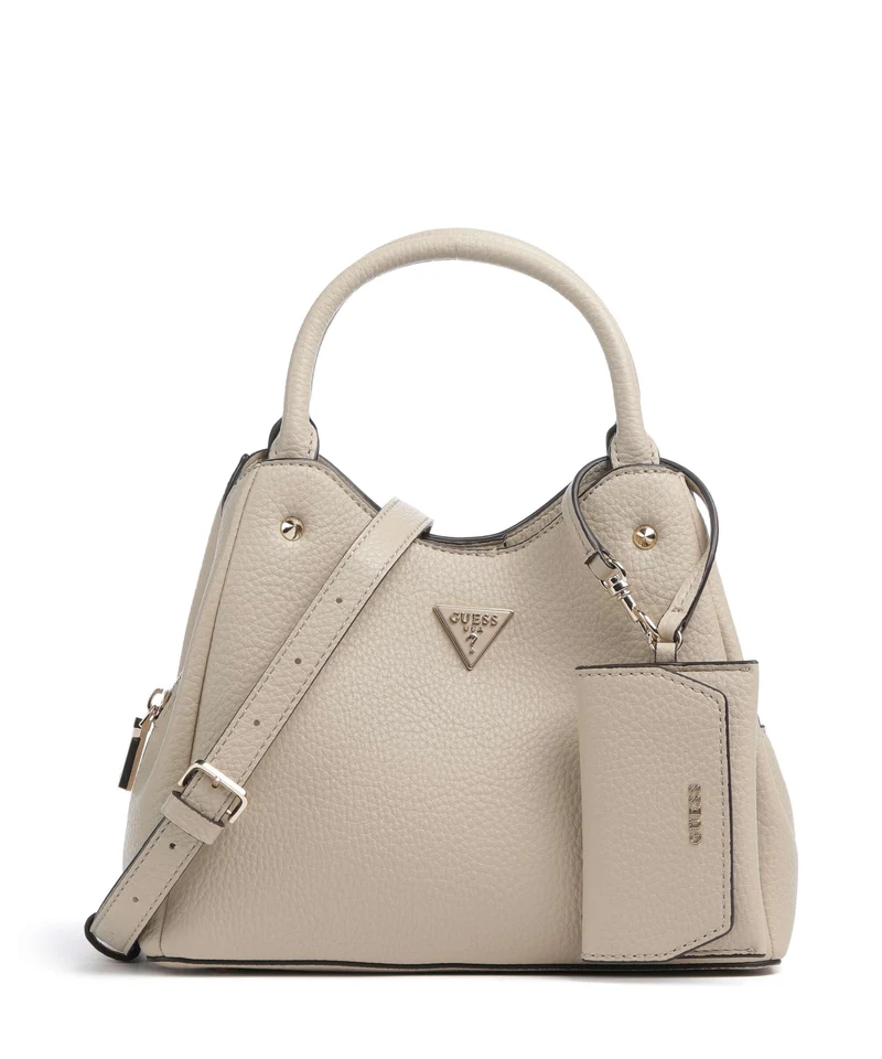 Guess Lorella Girlfriend Small Bolso de mano bone