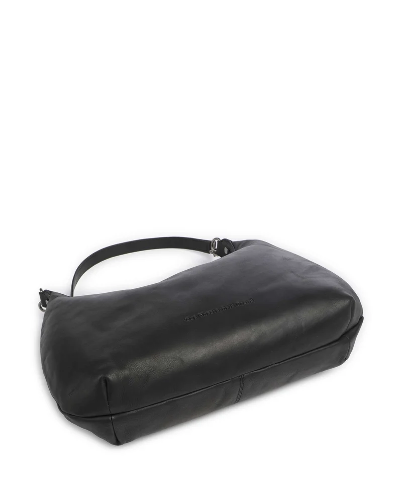The Chesterfield Brand Wax Pull Up Cow Fierra Bolso de hobo black