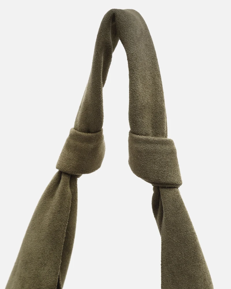 Pologi-1 bolso hobo grande efecto ante con neceser extraíble