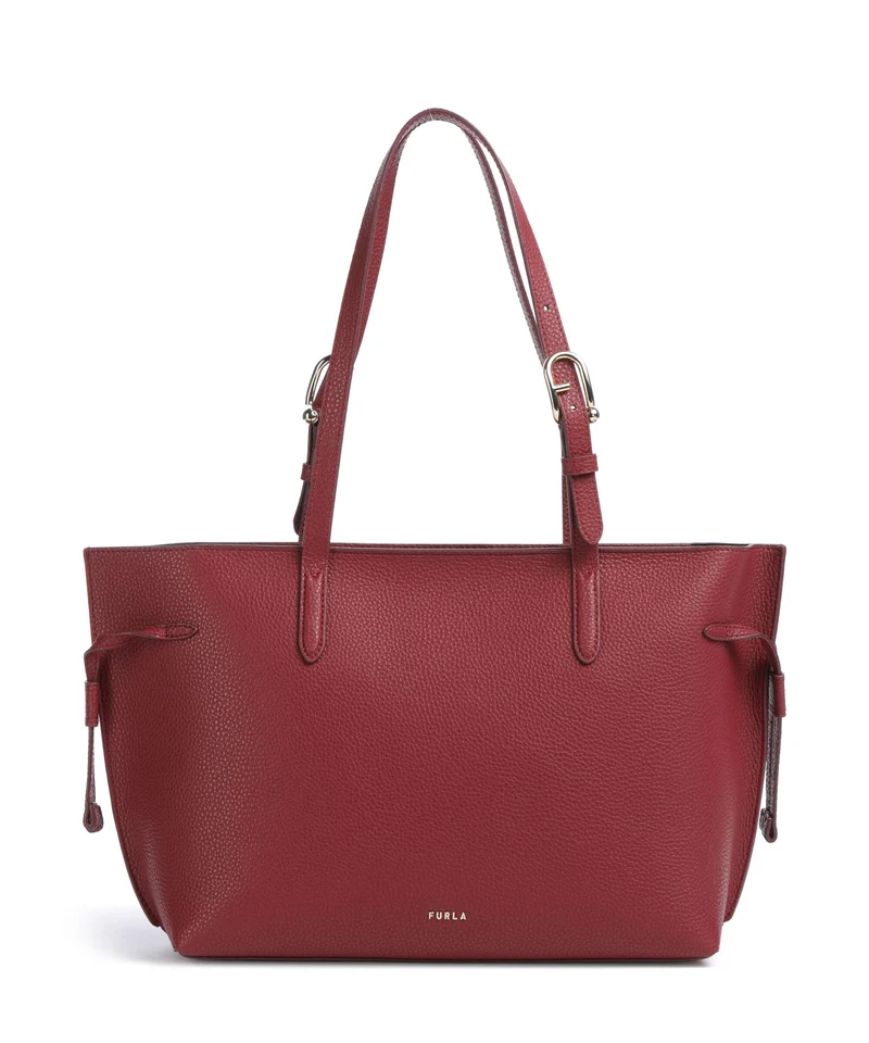 Furla Ava M Bolsa shopping ciliegia/nero