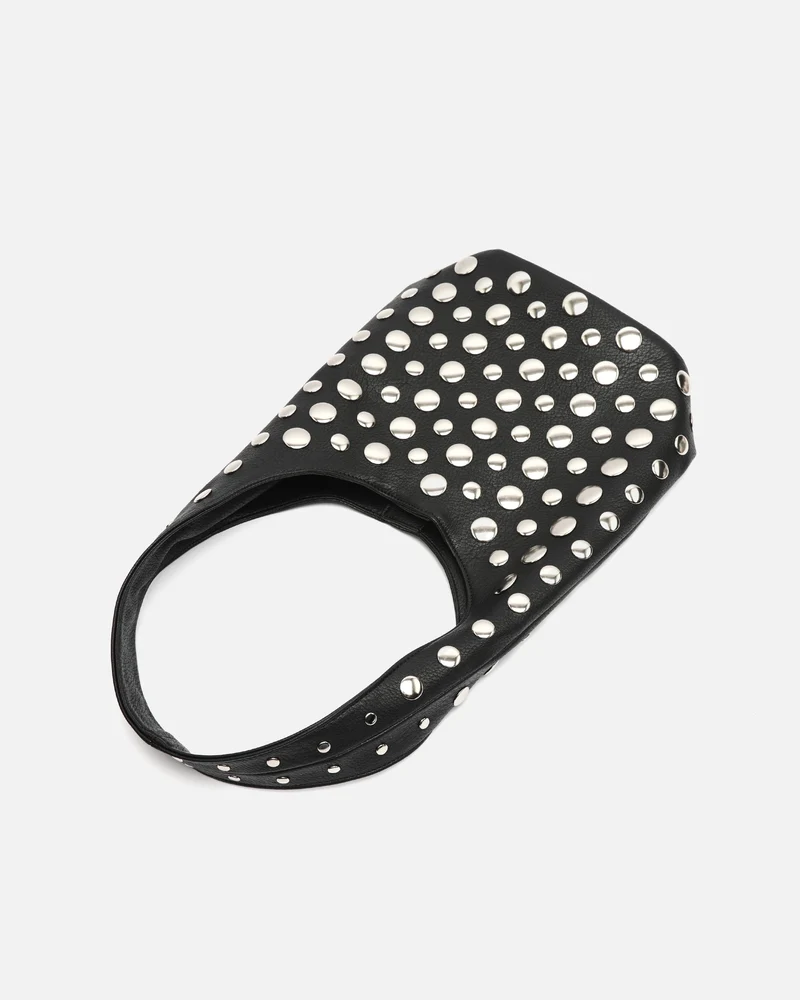Tudi-1 bolso de hombro pequeño con detalles metálicos ED.