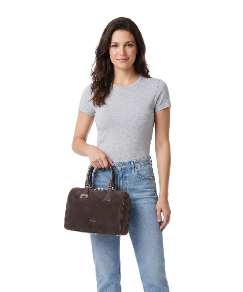 Furla Olivia M Bolso de mano toni cioccolato