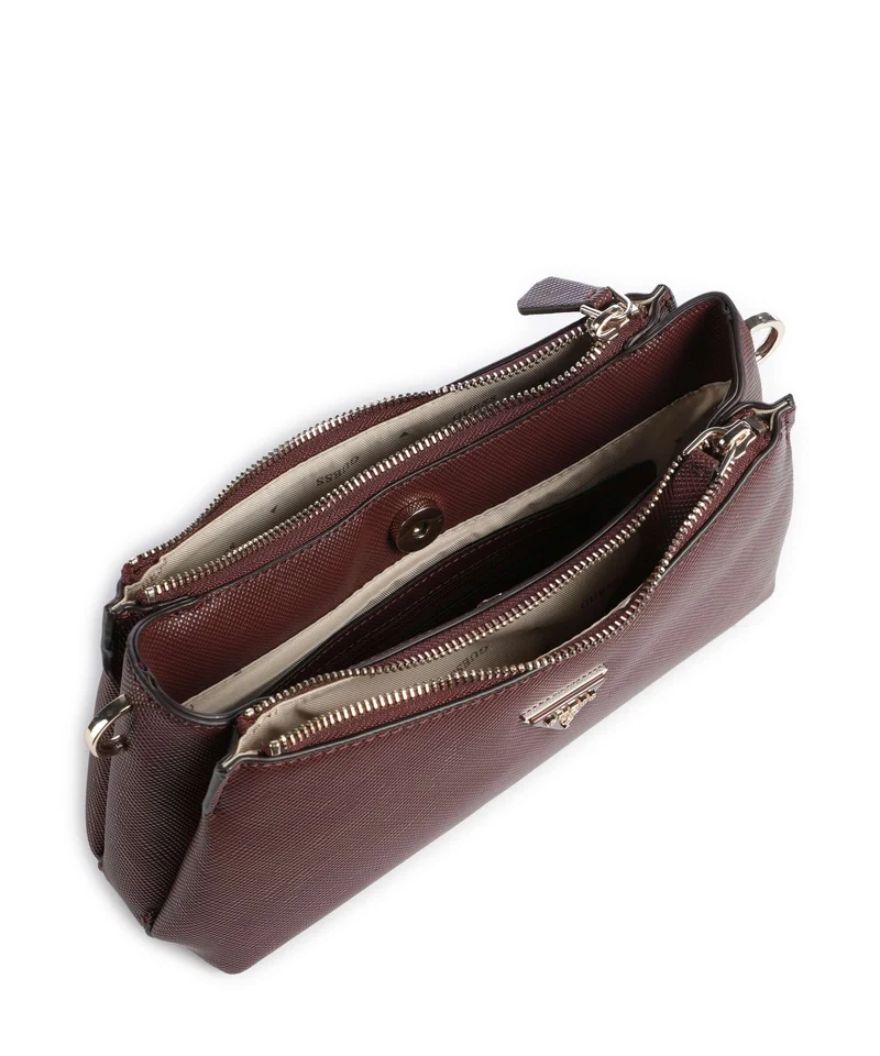 Guess Noelle II Bolso de hombro burgundy