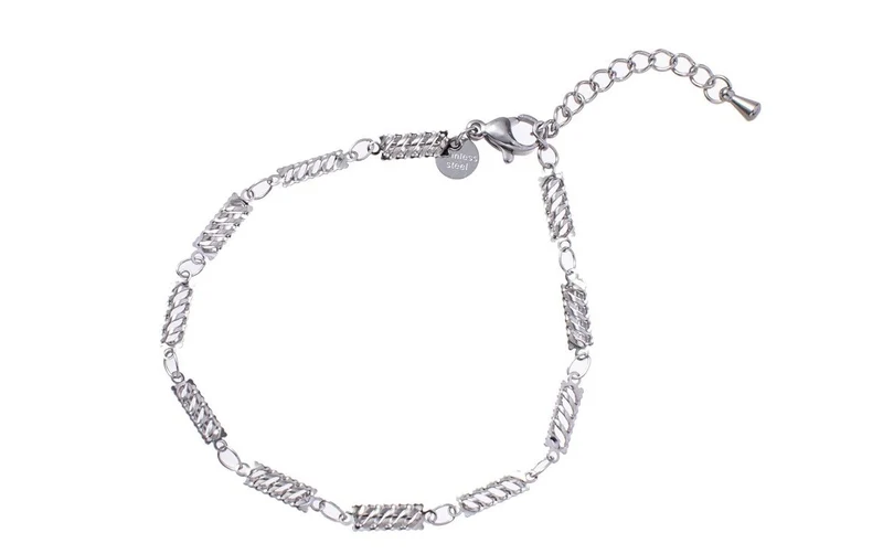 Day & Eve by Go Dutch Label Fishbone Pattern Bracelet