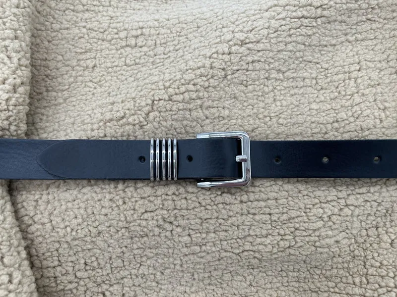 ByMetz Riem Napoli Zwart/ Zilver