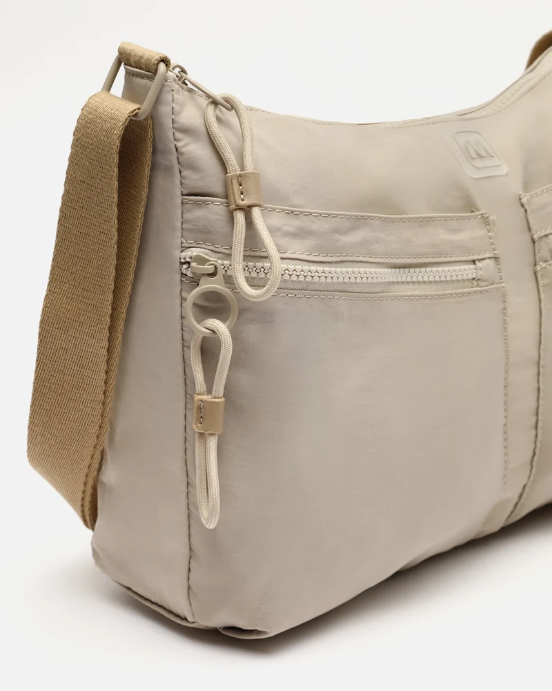 Nire bolso bandolera mediano en nylon ED.