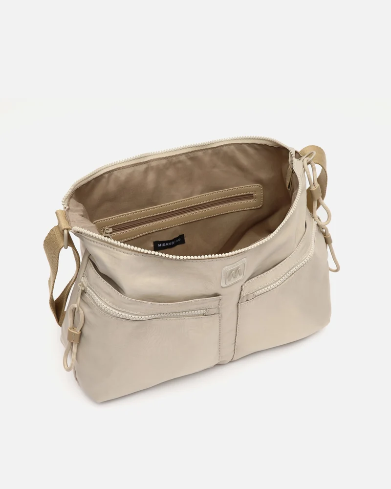 Nire bolso bandolera mediano en nylon ED.