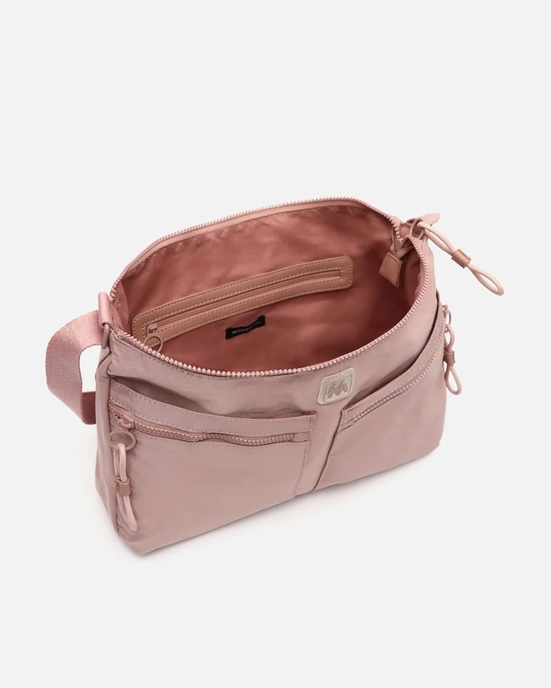 Nire bolso bandolera mediano en nylon ED.