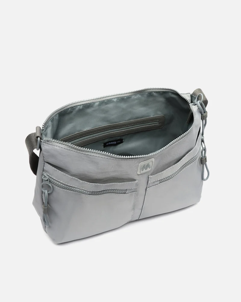 Nire bolso bandolera mediano en nylon ED.