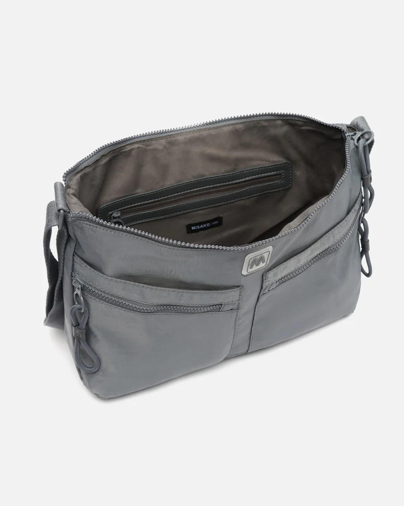 Nire bolso bandolera mediano en nylon ED.