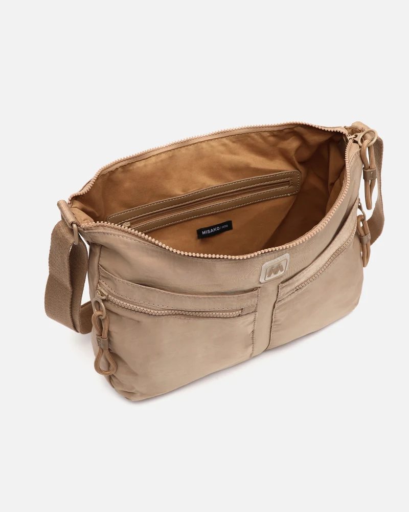 Nire bolso bandolera mediano en nylon ED.