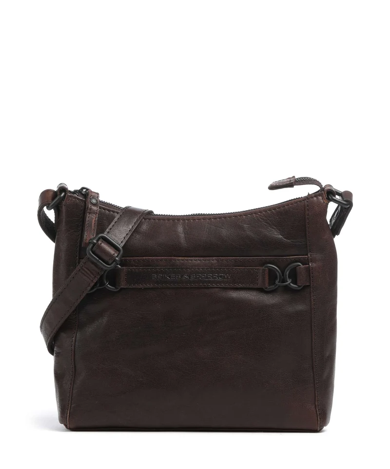 Spikes & Sparrow Bronco Elize Bandolera dark brown