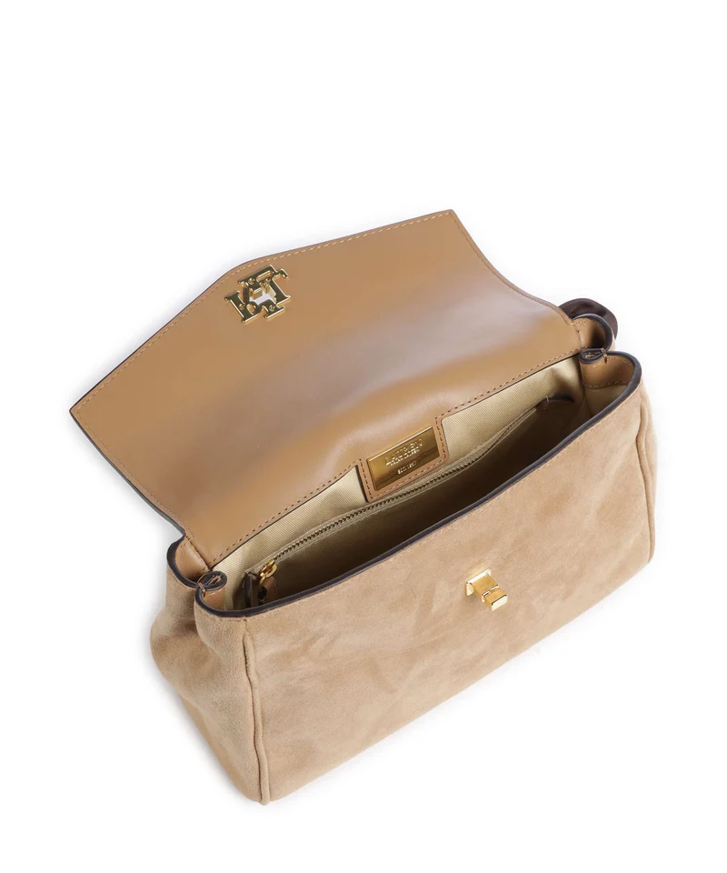 Lauren Ralph Lauren Farrah Small Bolso de mano camel/urban bltng/camel multi