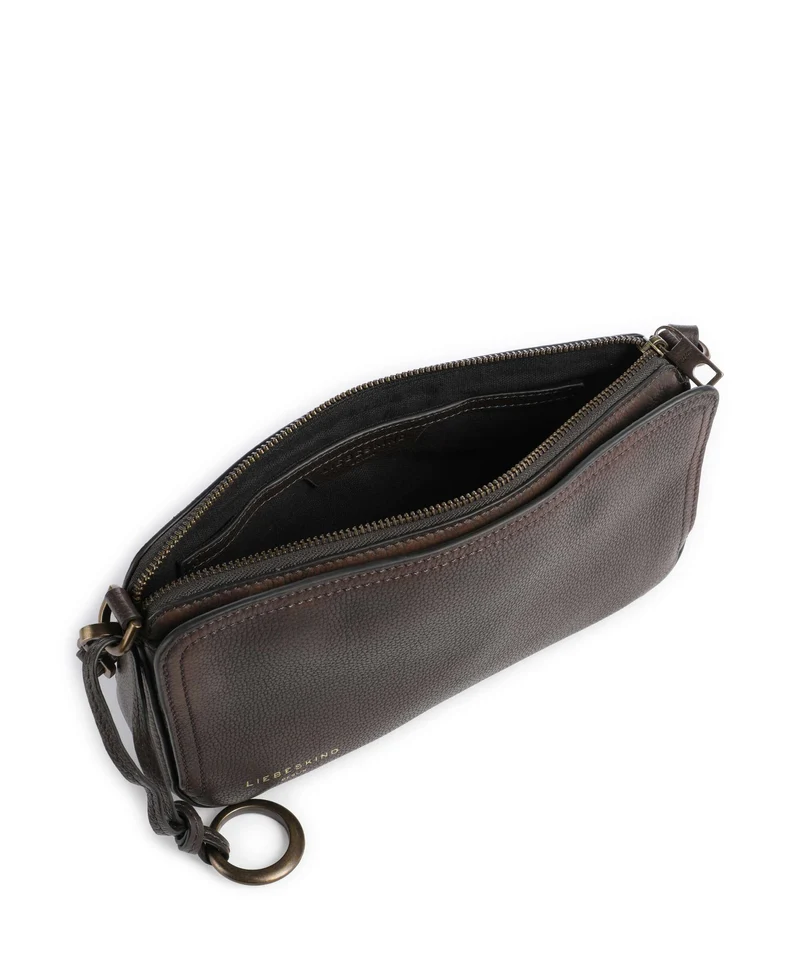 Liebeskind Clarice II Vintage Pebble M Bandolera deep soil