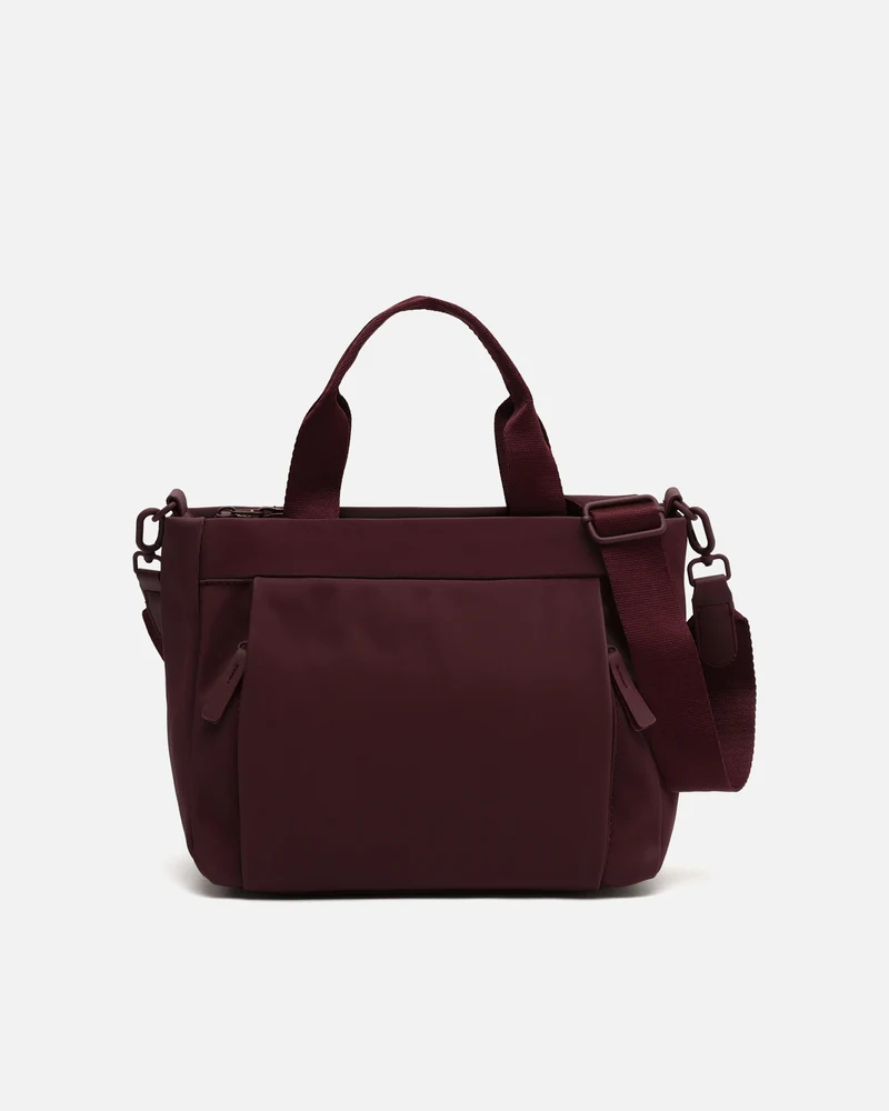 Danelin bolso tote mediano en nylon con asa bandolera extraíble