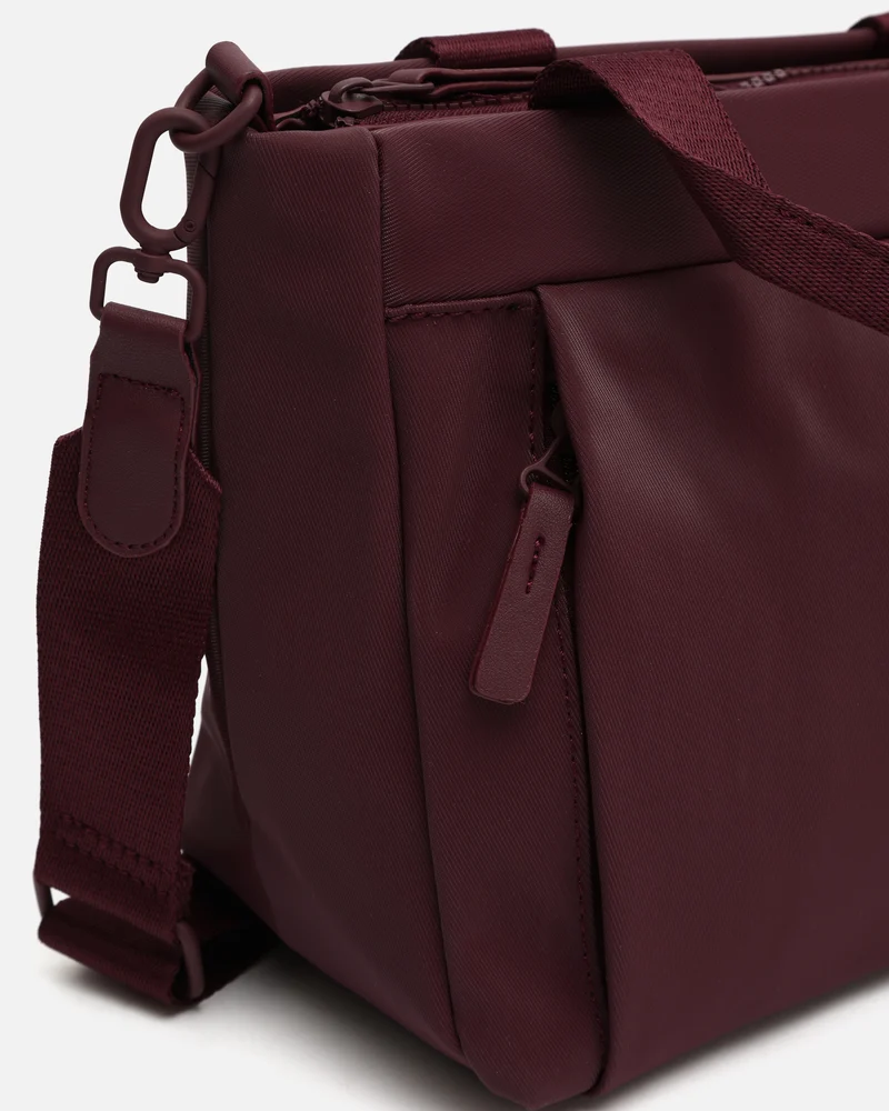 Danelin bolso tote mediano en nylon con asa bandolera extraíble