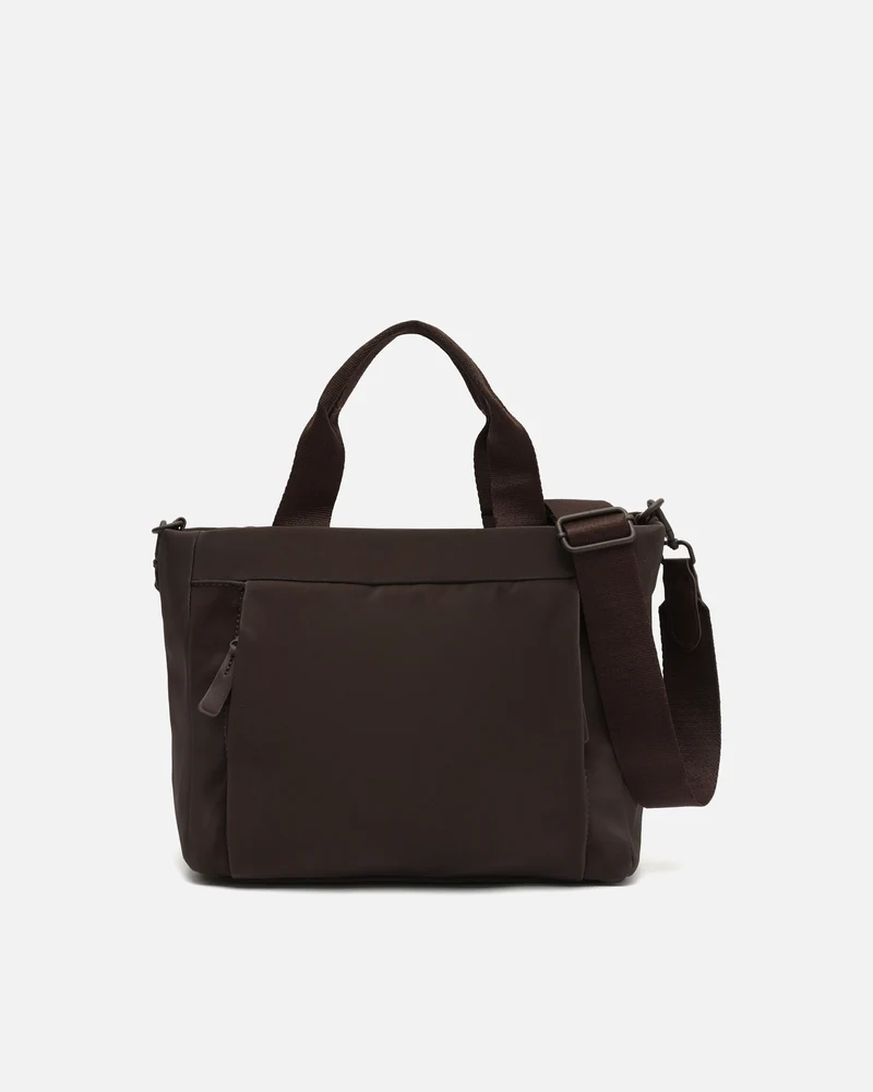 Danelin bolso tote mediano en nylon con asa bandolera extraíble