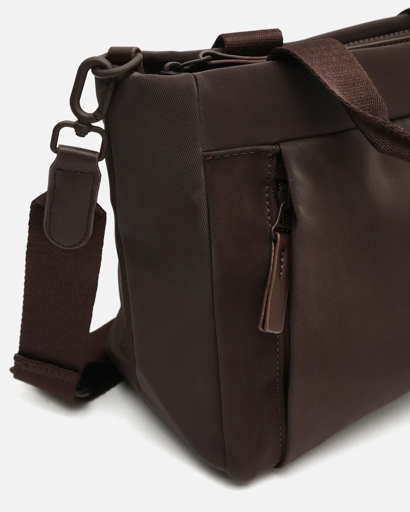 Danelin bolso tote mediano en nylon con asa bandolera extraíble