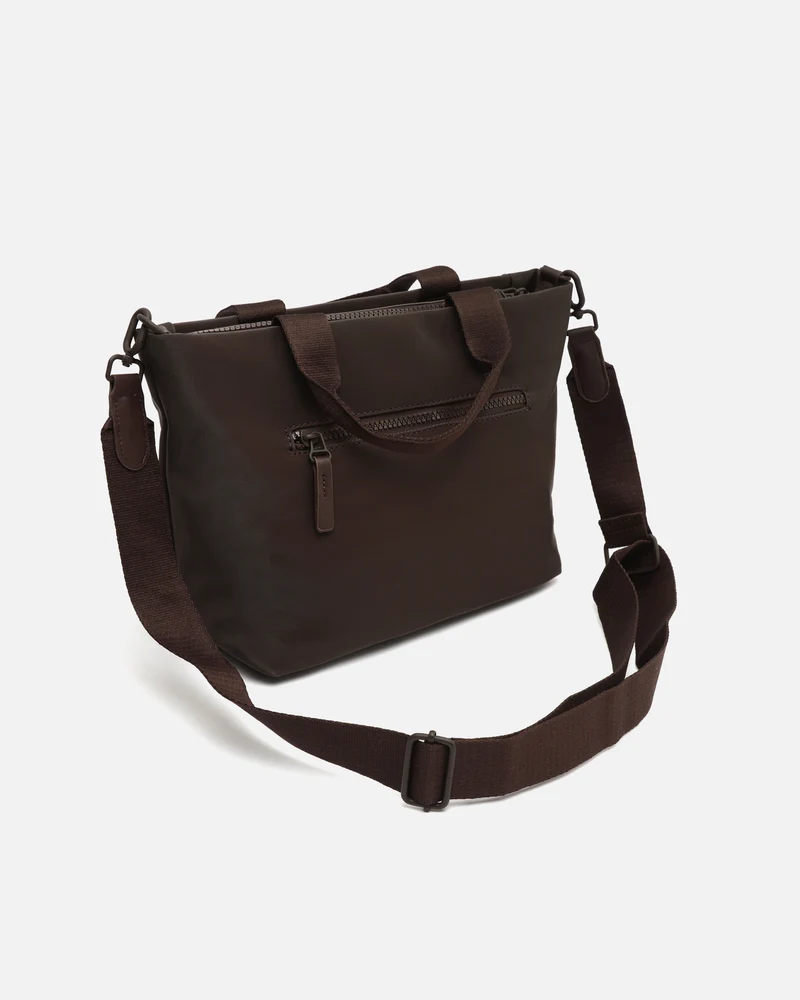 Danelin bolso tote mediano en nylon con asa bandolera extraíble