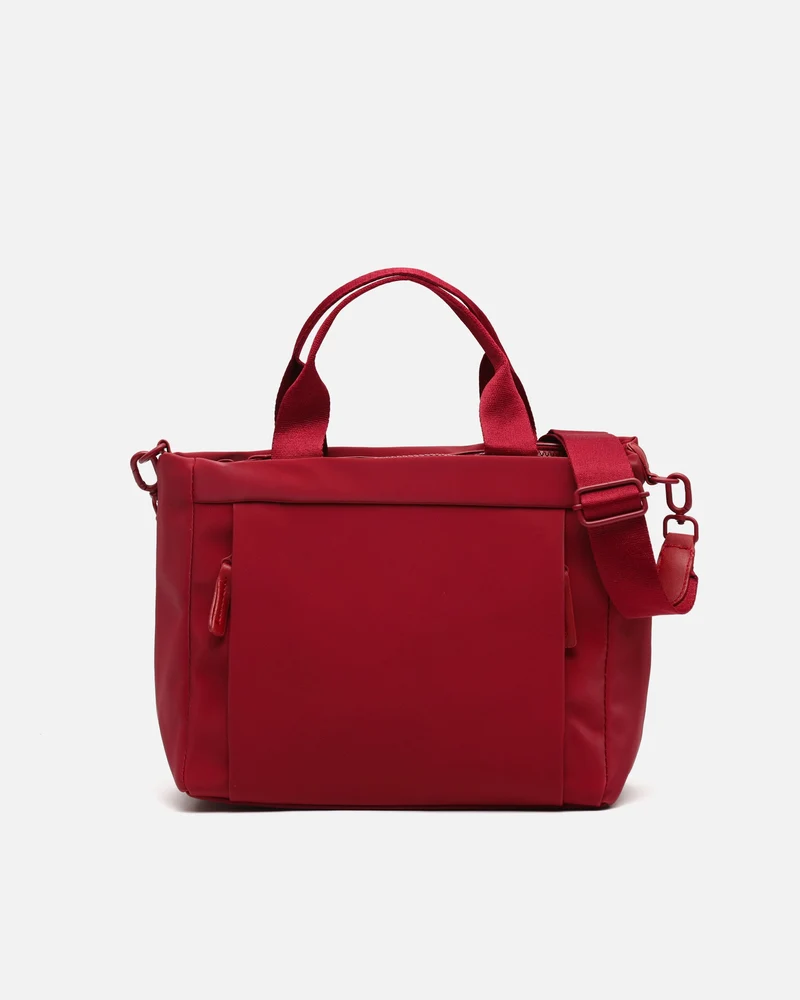 Danelin bolso tote mediano en nylon con asa bandolera extraíble