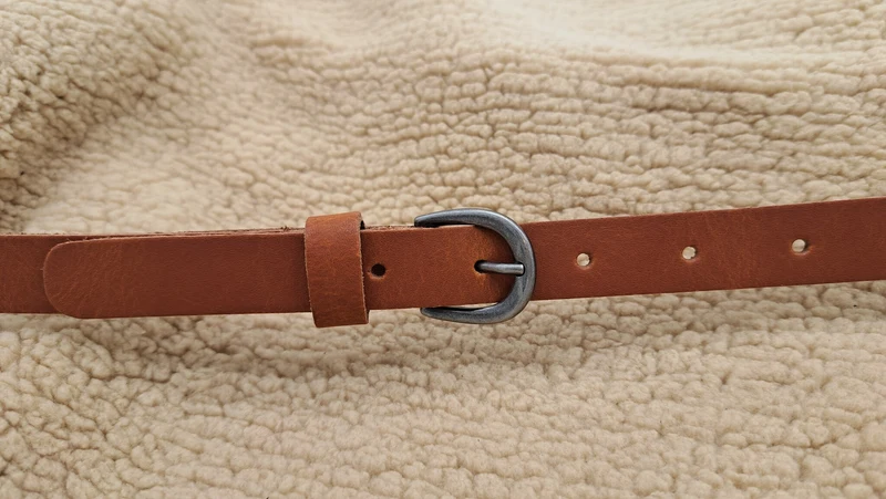 ByMetz Riem Belluno Cognac / Zilver