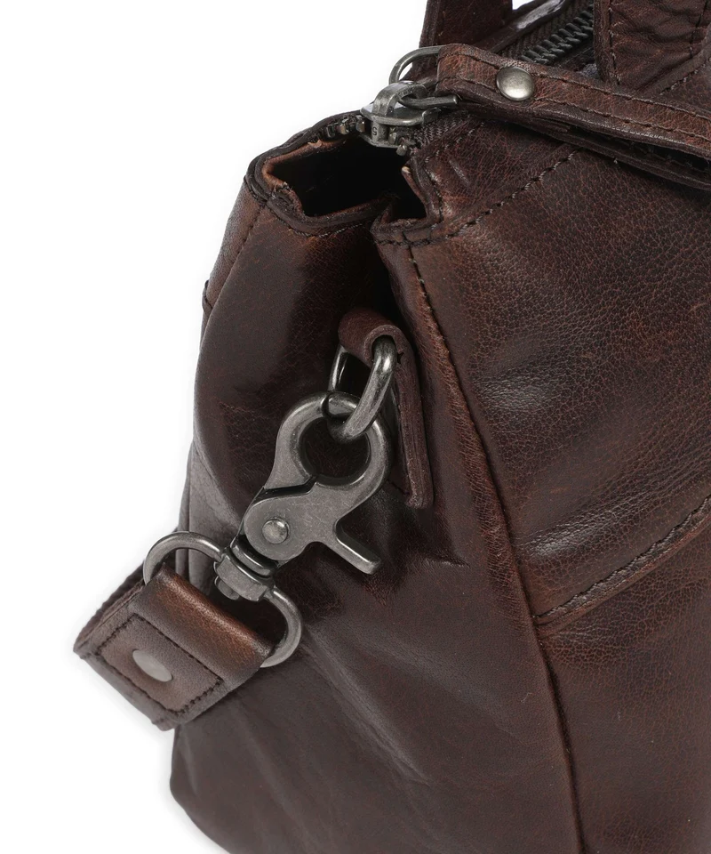 Spikes & Sparrow Bronco Alicia Bolso de hombro dark brown