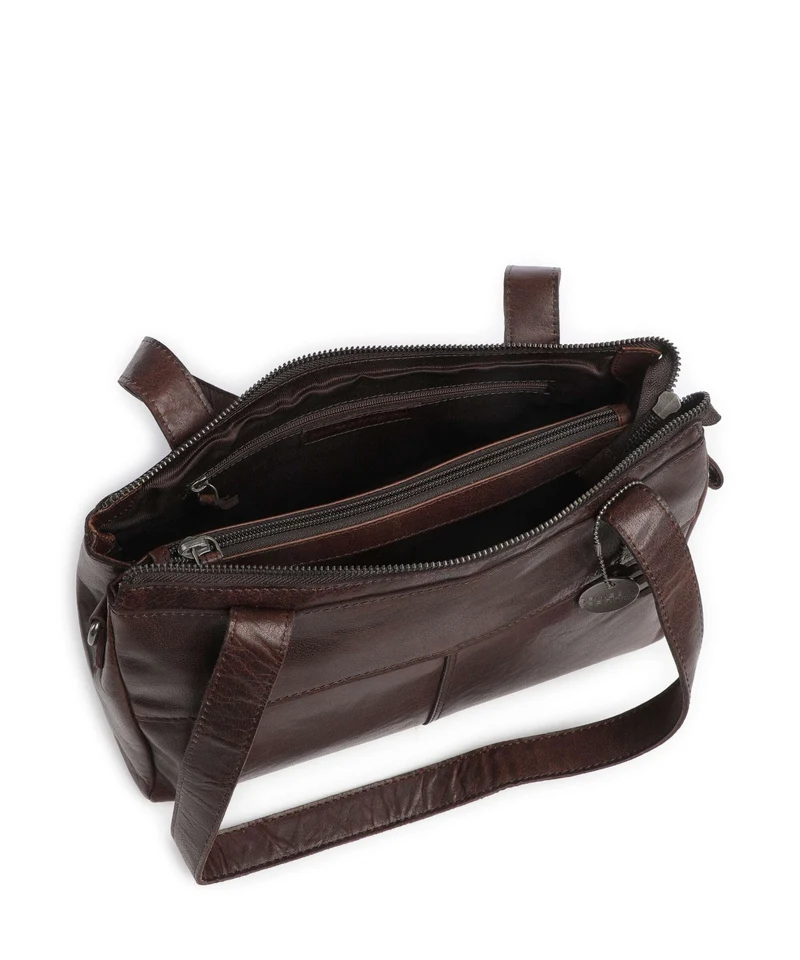 Spikes & Sparrow Bronco Alicia Bolso de hombro dark brown