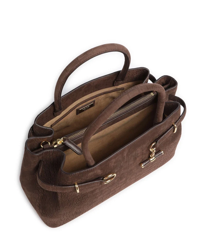Lauren Ralph Lauren Blaike Large Bolso de mano chestnut brown