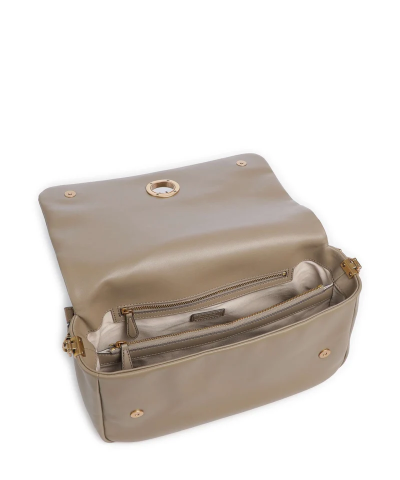 Pinko Click Soft Horizontal Bolso de hombro marrone/caramella/antique gold