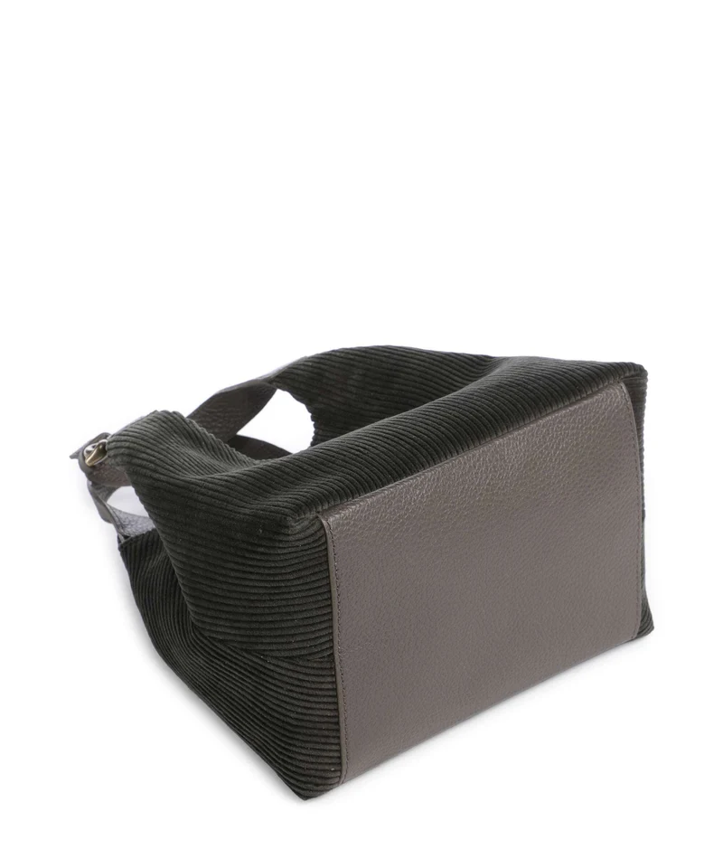 Coccinelle C-Easy Corduroy Bolso de mano fango