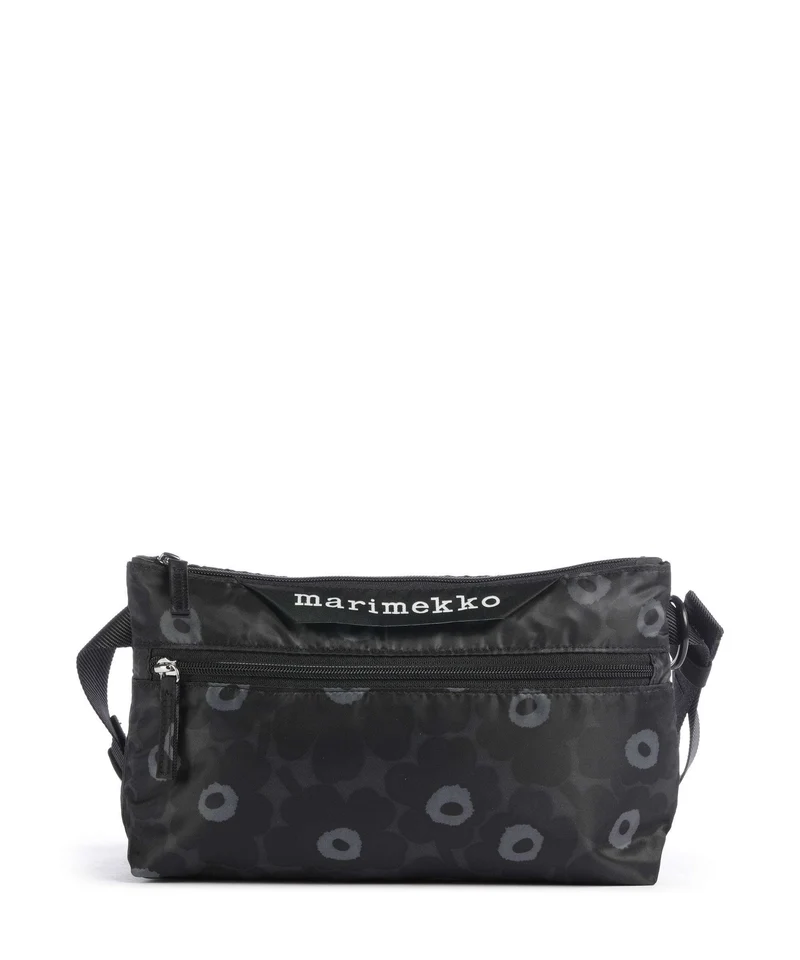 Marimekko Neat Unikko S Bolso de hombro black/dark grey