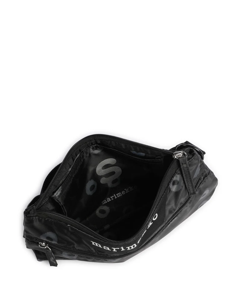 Marimekko Neat Unikko S Bolso de hombro black/dark grey