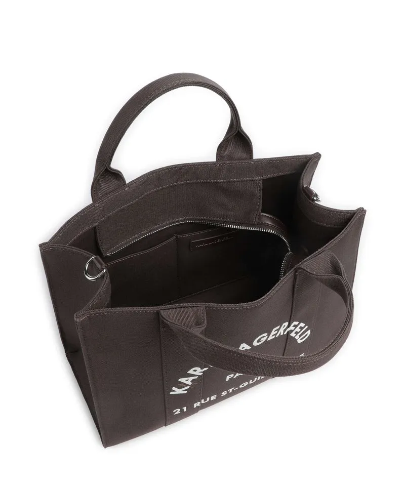 Karl Lagerfeld K/Rue St Guillaume Medium Bolso de mano tobacco