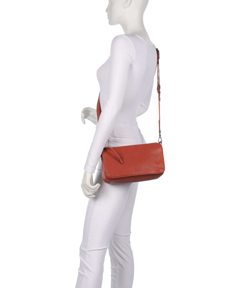 Liebeskind Clarice Sheep Natural Bandolera red rock
