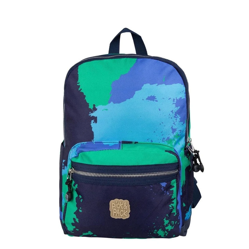 Pick & Pack Rugzak Faded Camo M Blauw