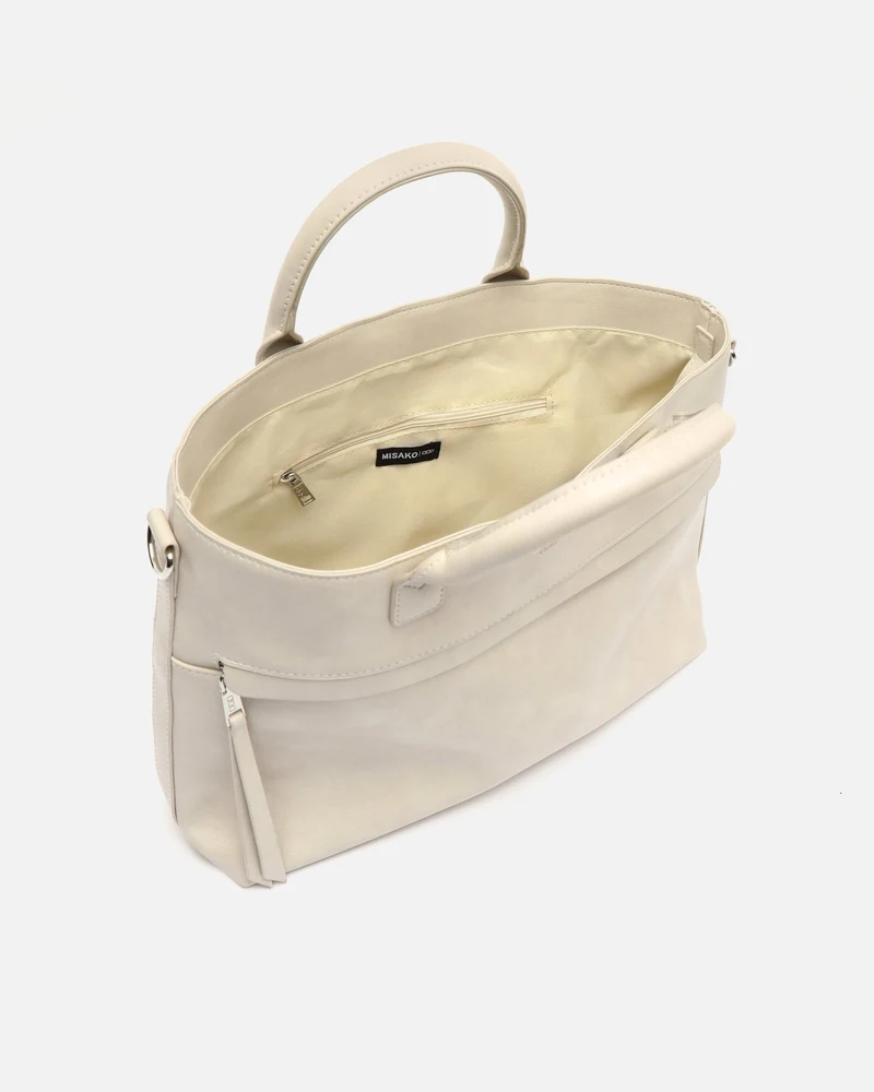 Nestoria bolso tote mediano con bolsa interior y asa bandolera extraíble ED.