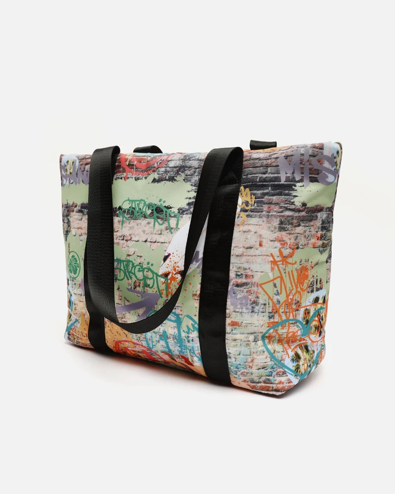 Menphis-1 bolso shopper grande en nylon reciclado ED.